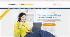 Desktop Screenshot of ipassielts.com